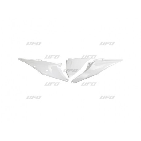 Plaques latérales UFO blanc KTM EXC/SX/EXC-F/SX-F