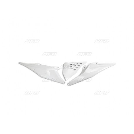 Plaques latérales UFO blanc KTM SX/SX-F