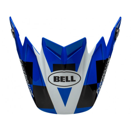 Visière BELL Moto-9 Flex Fasthouse DID 2020 Bleu/White