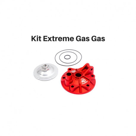 Kit culasse et insert S3 Extreme Enduro basse compression rouge Gas Gas
