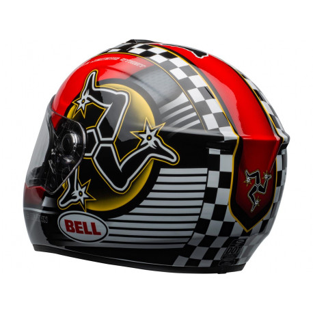 Casque BELL SRT Isle of Man 2020 Gloss Black/Red taille S