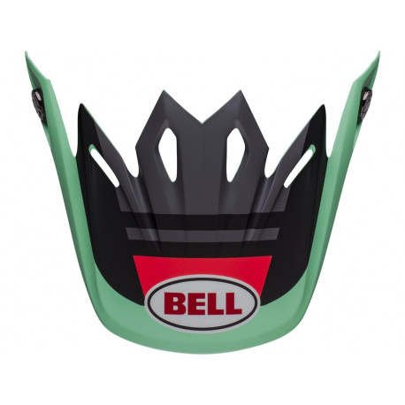 Visière BELL Moto-9 MIPS® Prophecy Green/Infrared/Black