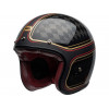 Casque BELL Custom 500 Carbon DLX RSD Checkmate Matte/Gloss Black/Gold taille S