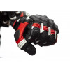 Gants RST Axis CE cuir rouge taille M homme
