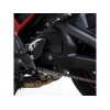 Adhésif anti-frottement R&G RACING platines repose-pieds/bras oscillant noir (3 pièces) Kawasaki ZH2