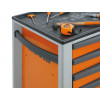 Servante mobile d'atelier à six modules BETA orange