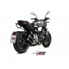 Silencieux MIVV Double MK3 carbone/casquette inox Honda CB1000R