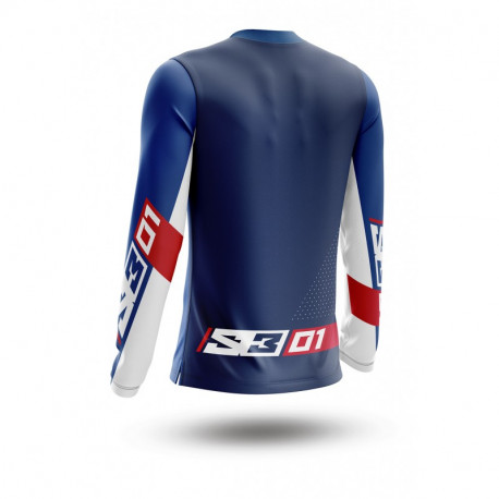 Maillot S3 Collection 01 Patriot rouge/bleu taille 3XL