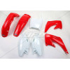 Kit plastiques UFO couleur origine rouge/blanc Honda CR125R/250R 