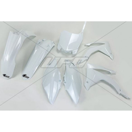 Kit plastiques UFO blanc Honda CRF250R/CRF450R 