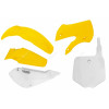 Kit plastiques RACETECH couleur origine jaune/blanc Suzuki RM65 