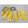 Kit plastiques UFO couleur origine jaune/gris Husqvarna CR125/250 