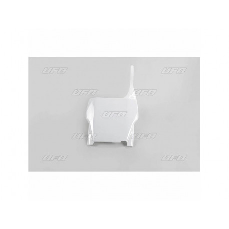 PLAQUE FRONT.CRF 450 04-07 CR125-250 04-07 BLANC