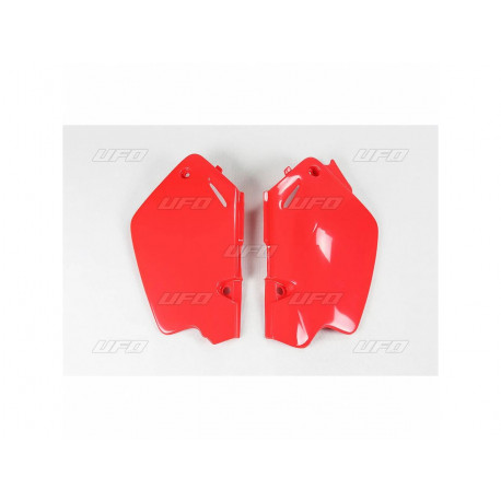 PLAQUES N° LATERALES HONDA CR 80 96-02 ROUGE (CR '00-09)