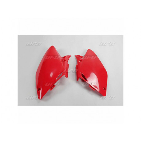 PLAQUES N° LATERALES CRF450 02-04 ROUGE (CR '00-09)