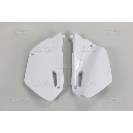 PLAQUES LATERALES YZ 80 02 YZ 85 '02-'09 BLANC YZ 91-09