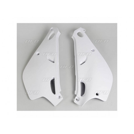 PLAQUES LATERALES YZ 80 93-01  BLANC YZ 91-09