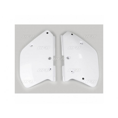 PLAQUES LATERALES YZ 89-90 125-250-360 BLANC YZ 90
