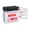 Batterie BS BB9-B conventionnelle livrée avec pack acide