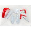Kit plastiques UFO couleur origine rouge/blanc Honda CRF250R/450R 