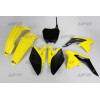 Kit plastiques UFO couleur origine jaune/noir Suzuki RM-Z250 