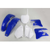 Kit plastiques UFO couleur origine bleu/blanc Yamaha YZ125/250 