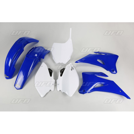Kit plastiques UFO couleur origine bleu/blanc Yamaha YZ250F/450F 