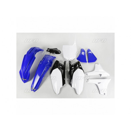 Kit plastiques UFO couleur origine bleu/blanc Yamaha YZ85 