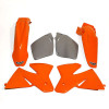 Kit plastiques UFO couleur origine orange/gris KTM 