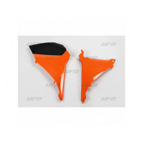 Cache boîte à air UFO orange KTM