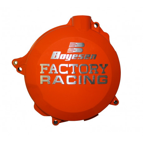 Couvercle de carter d’embrayage BOYESEN Factory Racing orange KTM SX-F450 Husqvarna FC/FS450 