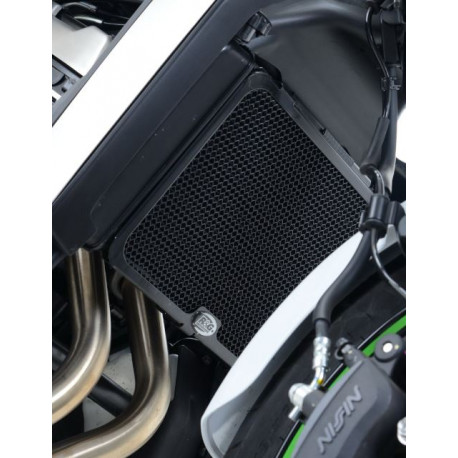 Protection de radiateur R&G RACING noir Kawasaki Vulcan S