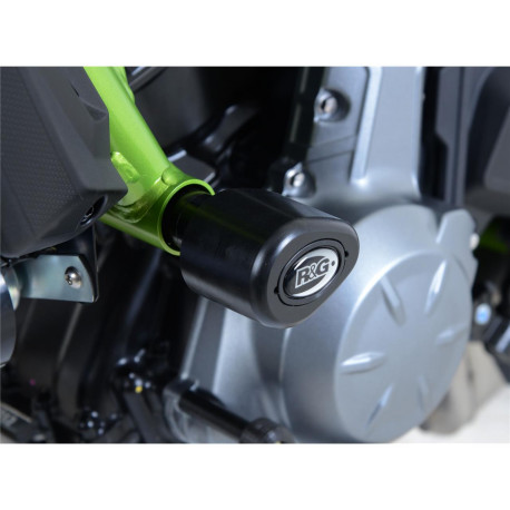 Tampons de protection R&G RACING Aero blanc Kawasaki Z650