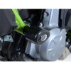 Tampons de protection R&G RACING Aero blanc Kawasaki Z650