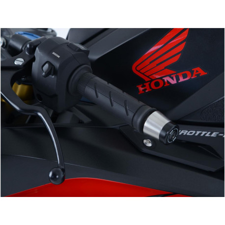 Embouts de guidon R&G RACING noir Honda CBR250RR