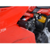 Tampons de protection R&G RACING Aero noir sans percage Ducati Supersport
