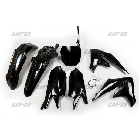 Kit plastiques UFO noir Yamaha YZ450F