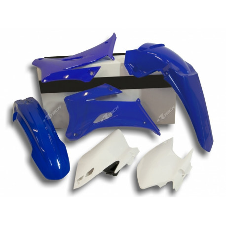 Kit plastiques RACETECH couleur origine 13 bleu/blanc Yamaha WR250F 