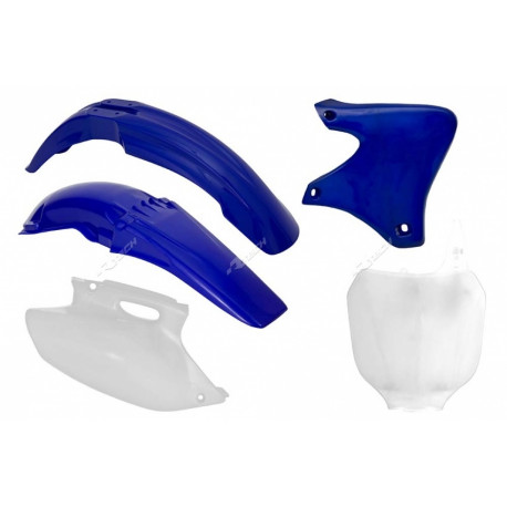 Kit plastiques RACETECH couleur origine bleu/blanc Yamaha YZ250F 