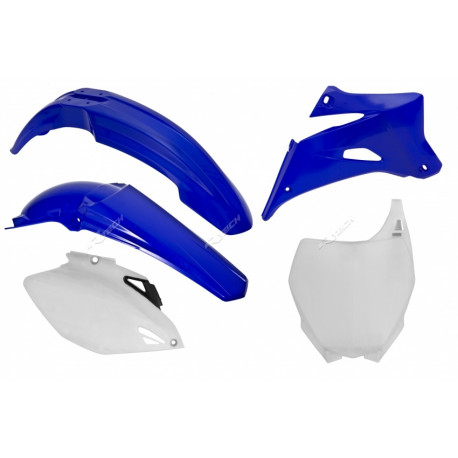 Kit plastiques RACETECH couleur origine bleu/blanc Yamaha YZ250F