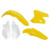 Kit plastiques RACETECH couleur origine jaune/blanc Suzuki DR-Z400