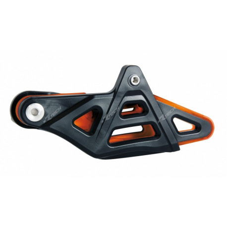 Guide chaîne RACETECH Bi-Matière couleur origine noir/orange KTM