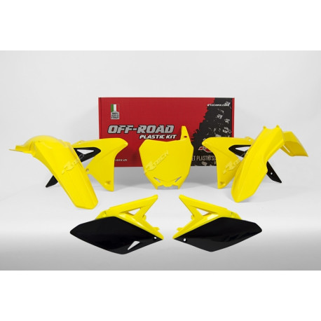 Kit plastique RACETECH couleur origine 17 jaune/noir Suzuki RM-Z250