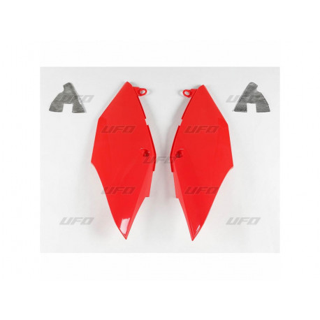 Plaques latérales UFO rouge Honda CRF450R/RX