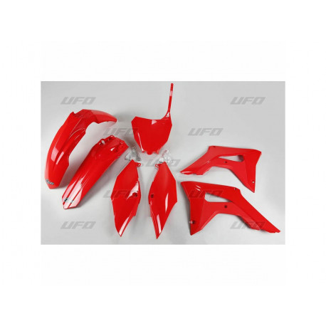 Kit plastiques UFO rouge Honda CRF450R