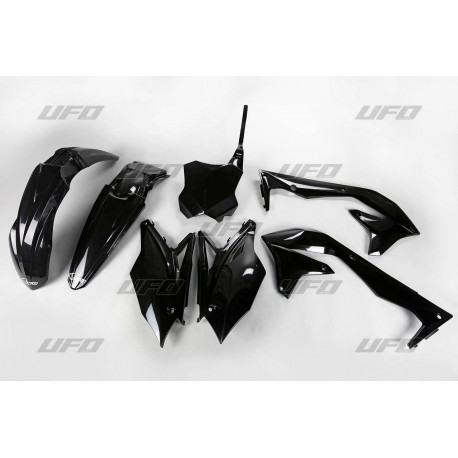Kit plastiques UFO noir Kawasaki KX450F