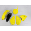 Kit plastiques UFO couleur origine 16 jaune/noir restylé Suzuki RM 85 