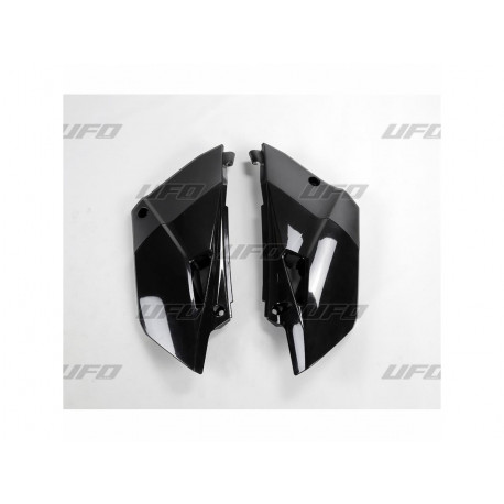 Plaques latérales noires UFO Yamaha YZ 85