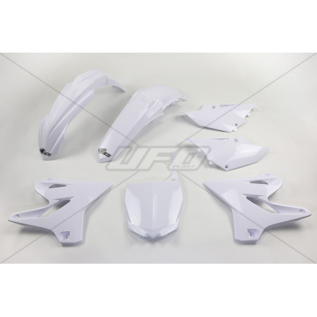Kit plastiques UFO blanc Yamaha YZ125/250 