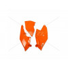 Plaques latérales + couvercle boite à air UFO orange KTM SX125/150 & SX-F